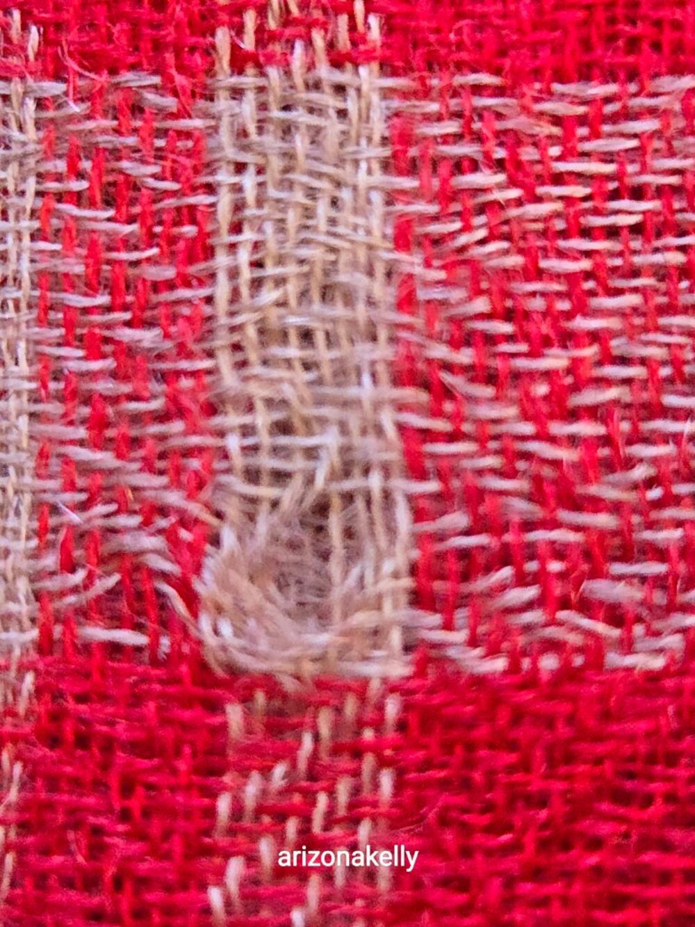 Ahujasons Cashmere Red, Grey, and Orange Plaid Scarf - Picture 12 of 16